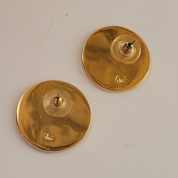 Signed Duri Mother of Pearl and Goldtone Geese in Flight - Picture 8 of 11